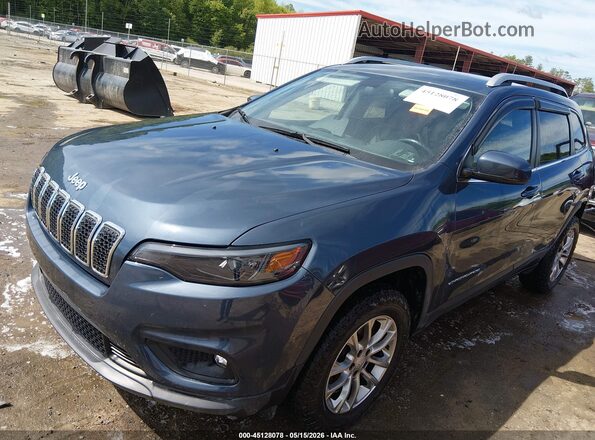 1C4PJMLN4LD555265 2020 JEEP CHEROKEE Light Blue Передня ліва чверть