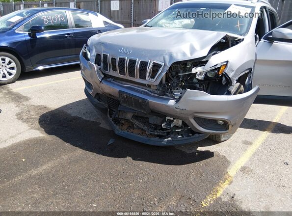 1C4PJMLN9KD142787 2019 JEEP CHEROKEE Silver Դիմացի տեսք