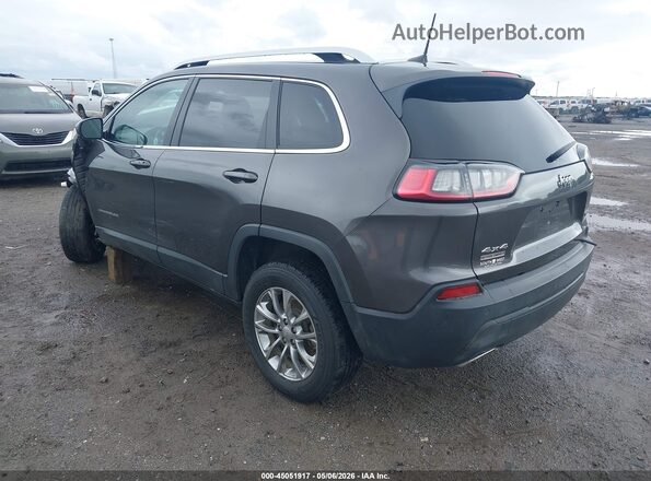 1C4PJMLNXKD224253 2019 JEEP CHEROKEE Gray უკანა მარცხენა