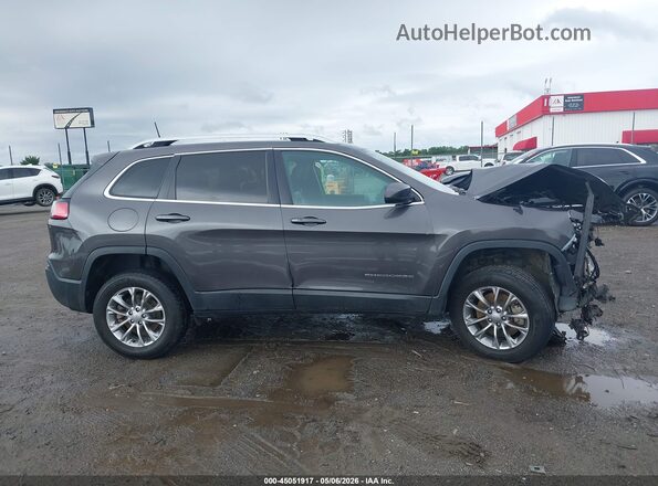 1C4PJMLNXKD224253 2019 JEEP CHEROKEE Gray უკანა სალონის ხედი