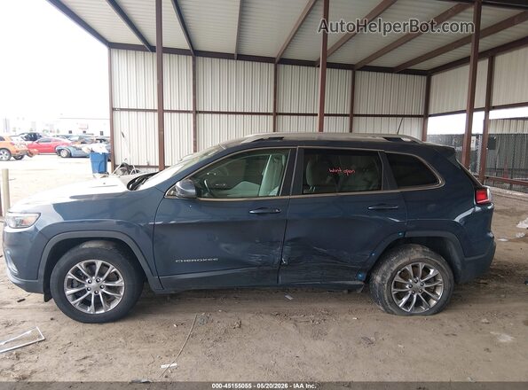 1C4PJMLX0LD655722 2020 JEEP CHEROKEE Blue 360 interior view