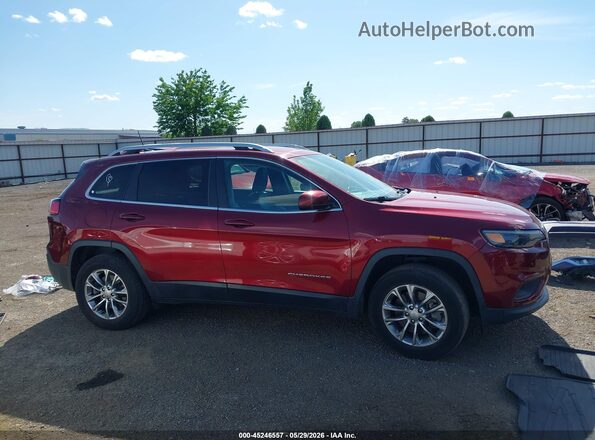 1C4PJMLX1KD127881 2019 JEEP CHEROKEE Maroon 