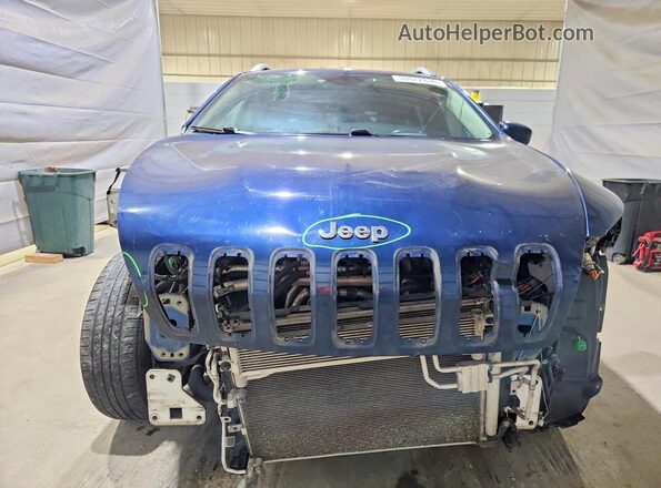 1C4PJMLX5JD522306 2018 JEEP CHEROKEE Blue 