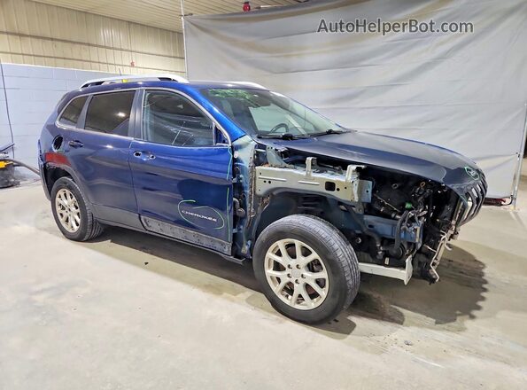 1C4PJMLX5JD522306 2018 JEEP CHEROKEE Blue 