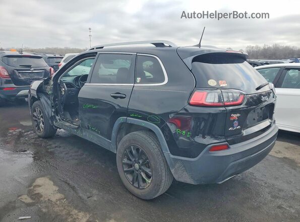 1C4PJMLXXKD413678 2019 JEEP CHEROKEE Black Rear left