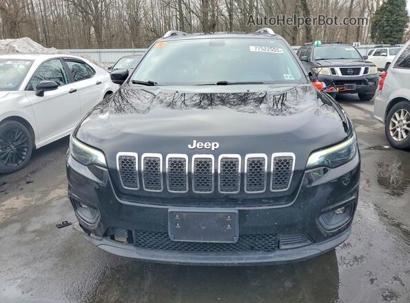 1C4PJMLXXKD413678 2019 JEEP CHEROKEE Black Front view