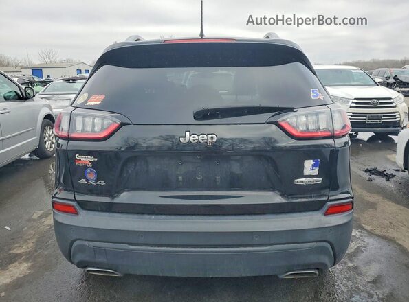 1C4PJMLXXKD413678 2019 JEEP CHEROKEE Black Rear view