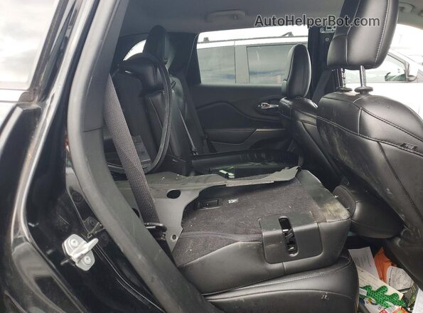 1C4PJMLXXKD413678 2019 JEEP CHEROKEE Black Rear seats view