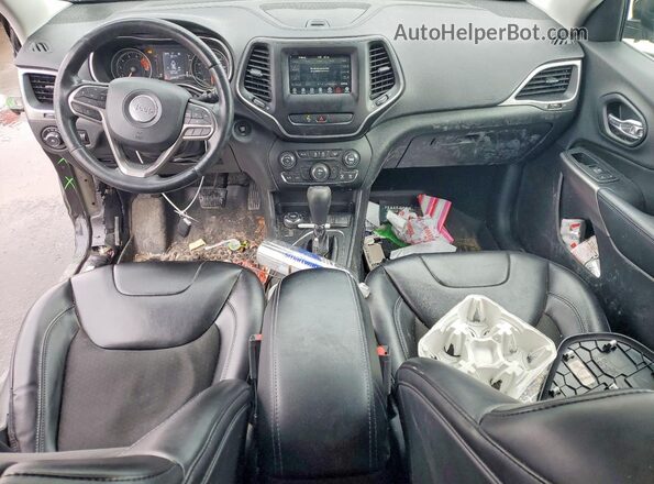 1C4PJMLXXKD413678 2019 JEEP CHEROKEE Black Dashboard view