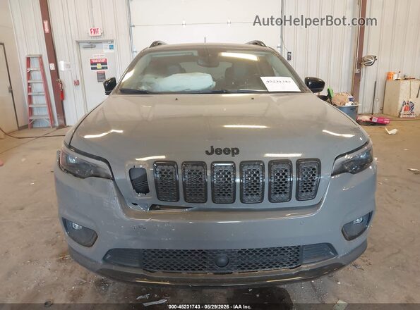 1C4PJMMB3PD105505 2023 JEEP CHEROKEE Gray Instrument cluster view