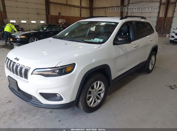 1C4PJMMN0ND546421 2022 JEEP CHEROKEE White Przód lewy