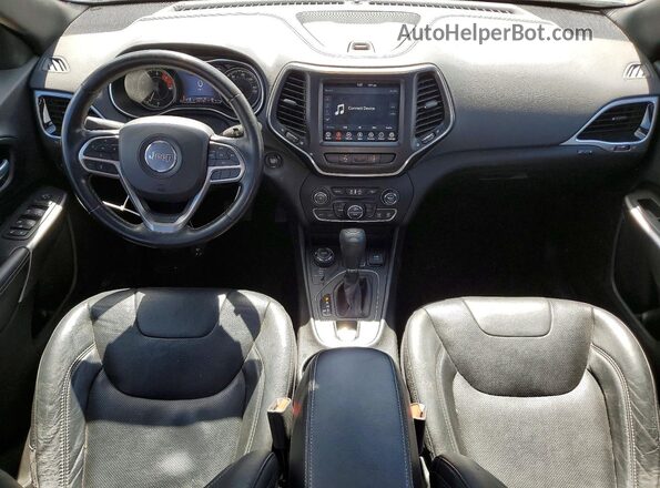 1C4PJMMN2MD141403 2021 JEEP CHEROKEE Темно-бордовый Вид панели приборов