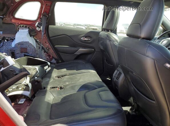 1C4PJMMN2MD141403 2021 JEEP CHEROKEE Темно-бордовый Вид задних сидений
