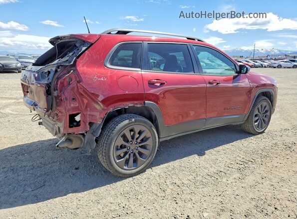1C4PJMMN2MD141403 2021 JEEP CHEROKEE Темно-бордовый Задняя правая четверть