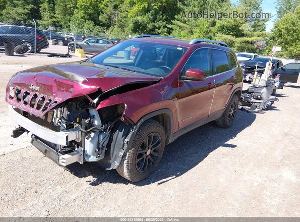 1C4PJMMN6MD124927 2021 JEEP CHEROKEE Maroon 