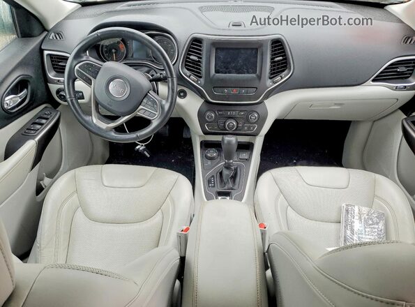 1C4PJMMX0MD158279 2021 JEEP CHEROKEE Белый Вид панели приборов