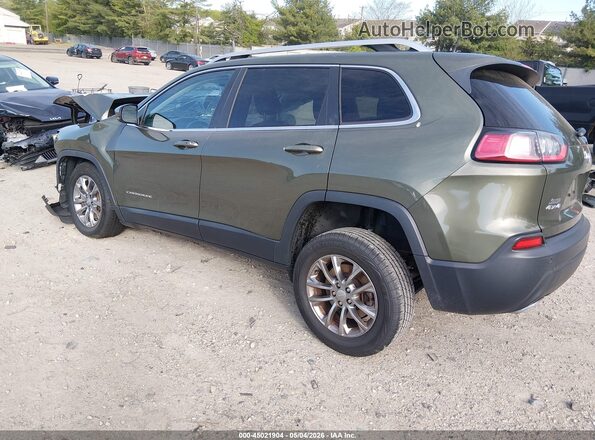 1C4PJMMX1MD149607 2021 JEEP CHEROKEE Green Задня ліва чверть