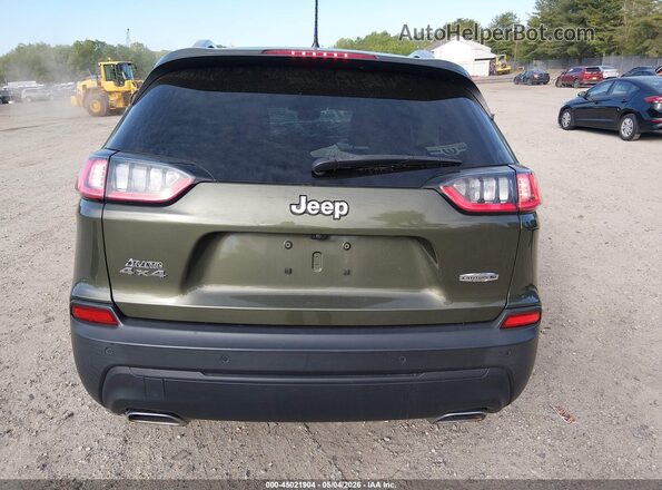 1C4PJMMX1MD149607 2021 JEEP CHEROKEE Green 