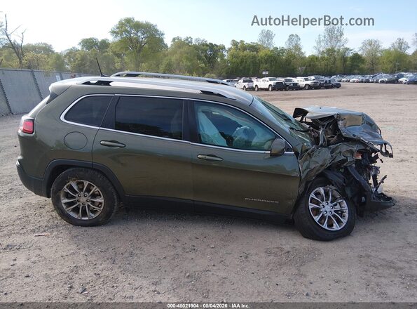 1C4PJMMX1MD149607 2021 JEEP CHEROKEE Green Панорамний вид салону 360°