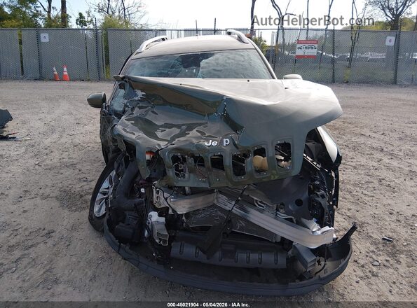 1C4PJMMX1MD149607 2021 JEEP CHEROKEE Green Вид задньої частини салону