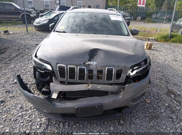 1C4PJMMX4MD222856 2021 JEEP CHEROKEE Gray წინა ხედი