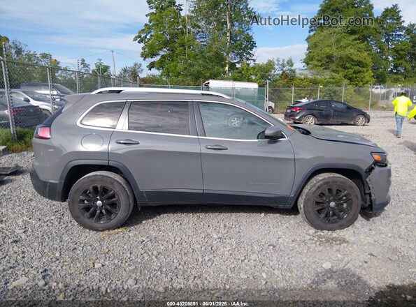 1C4PJMMX4MD222856 2021 JEEP CHEROKEE Gray უკანა სალონის ხედი