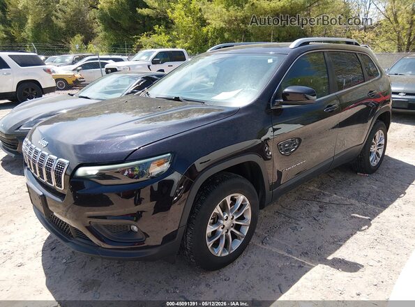 1C4PJMMX5MD226219 2021 JEEP CHEROKEE Black Przód lewy