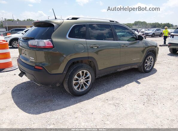 1C4PJMMX8MD160314 2021 JEEP CHEROKEE Green Rear right