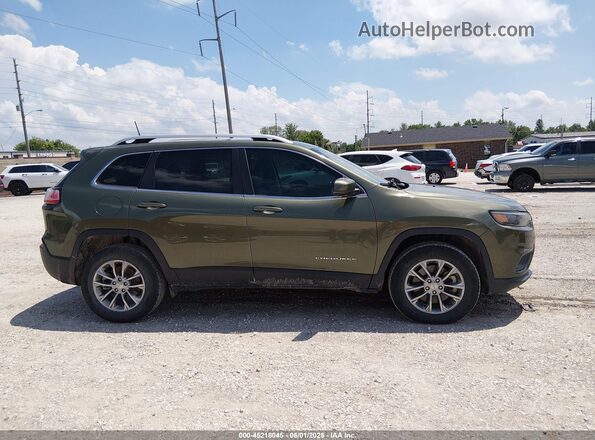 1C4PJMMX8MD160314 2021 JEEP CHEROKEE Green Rear interior view