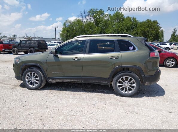 1C4PJMMX8MD160314 2021 JEEP CHEROKEE Green 360 interior view