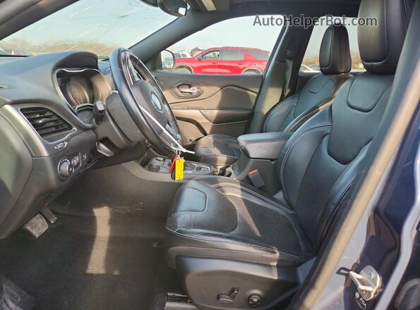 1C4PJMMXXMD151632 2021 JEEP CHEROKEE Blue Vista interior delantera