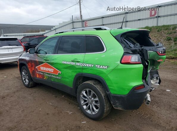 1C4PJMMXXMD153364 2021 JEEP CHEROKEE Green 
