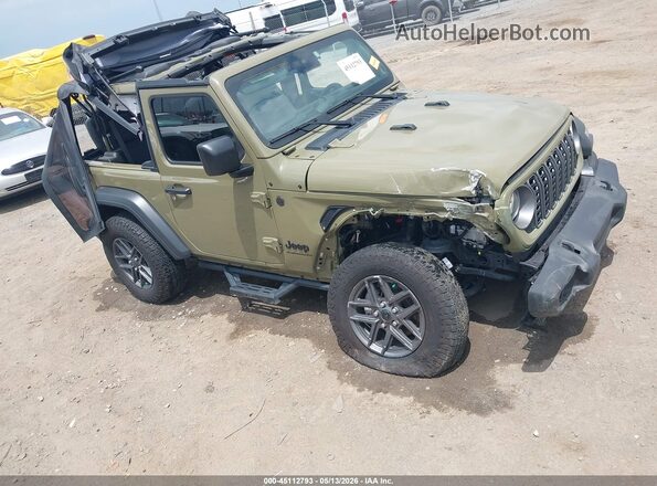 1C4PJXAN5SW553175 2025 JEEP WRANGLER Brown სალონის 360-გრადუსიანი ხედი