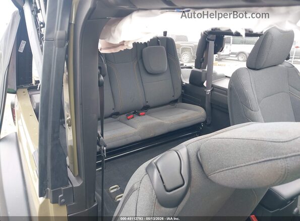 1C4PJXAN5SW553175 2025 JEEP WRANGLER Brown VIN კოდის სტიკერის ხედი