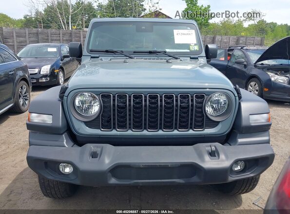 1C4PJXDG1RW286219 2024 JEEP WRANGLER Gray უკანა სალონის ხედი
