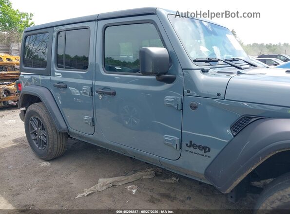 1C4PJXDG1RW286219 2024 JEEP WRANGLER Gray სალონის 360-გრადუსიანი ხედი