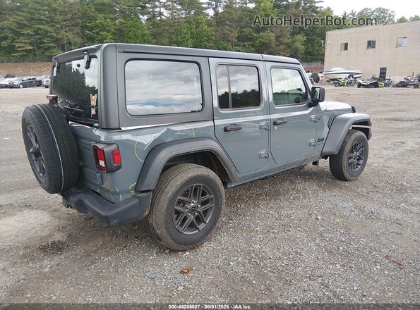 1C4PJXDG1RW286219 2024 JEEP WRANGLER Gray უკანა მარჯვენა