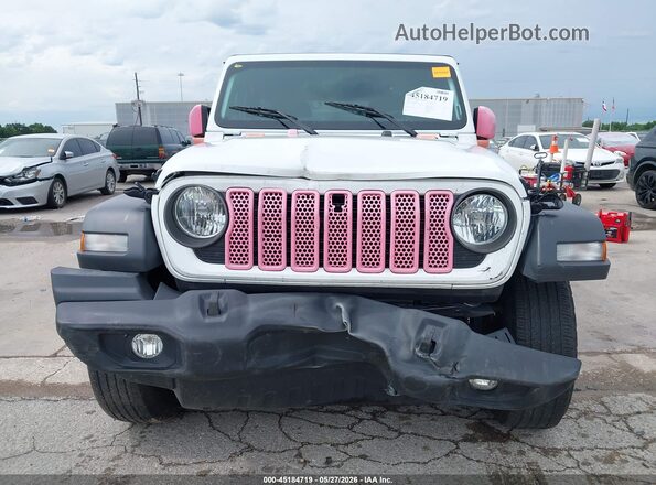 1C4PJXDG4RW277501 2024 JEEP WRANGLER White Vista del cuadro de instrumentos