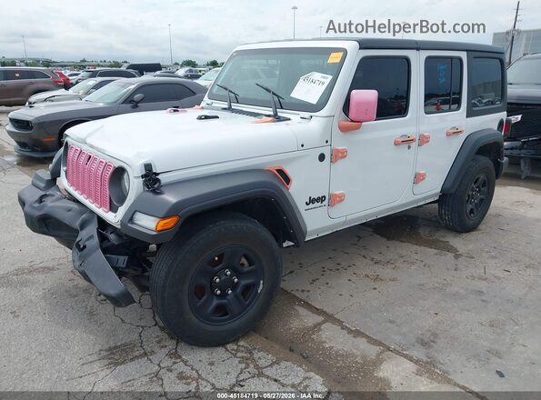 1C4PJXDG4RW277501 2024 JEEP WRANGLER White Vista tres cuartos delantera izquierda