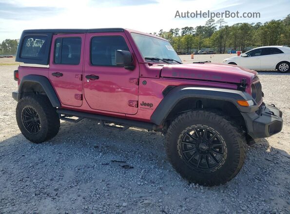 1C4PJXDG4RW353184 2024 JEEP WRANGLER Pink Front right