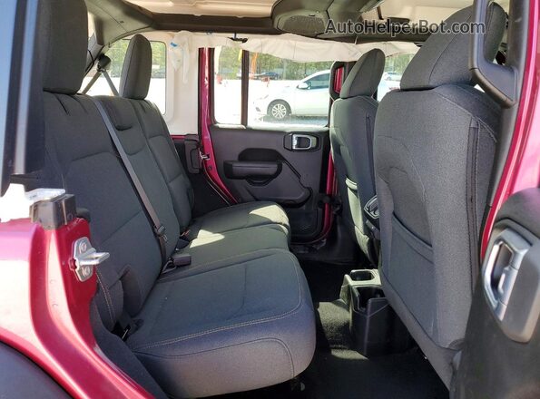 1C4PJXDG4RW353184 2024 JEEP WRANGLER Pink Rear interior view