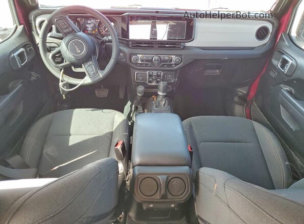 1C4PJXDG4RW353184 2024 JEEP WRANGLER Pink Dashboard view