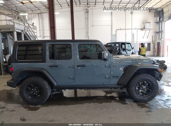 1C4PJXDG6RW351601 2024 JEEP WRANGLER Gray Սալոնի հետևի տեսք
