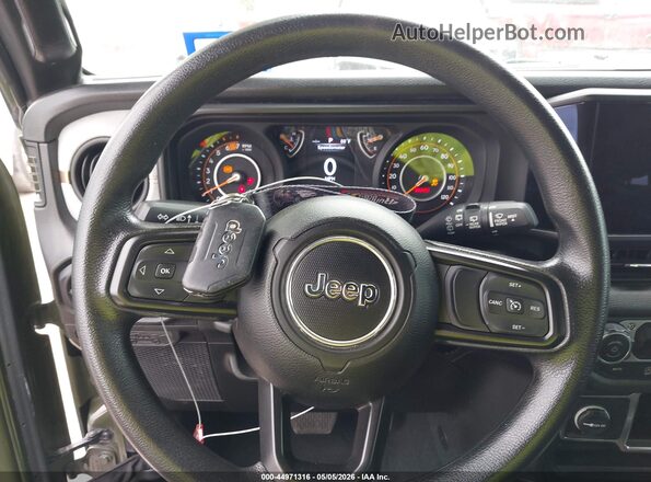 1C4PJXDN1RW105232 2024 JEEP WRANGLER Green Առջևի վահանակի տեսք