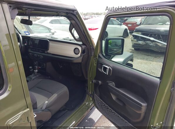 1C4PJXDN1RW105232 2024 JEEP WRANGLER Green Սալոնի դիմացի տեսք