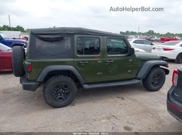 1C4PJXDN1RW105232 2024 JEEP WRANGLER Green Սալոնի հետևի տեսք