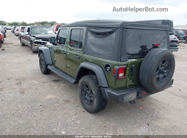 1C4PJXDN1RW105232 2024 JEEP WRANGLER Green Հետևի ձախ
