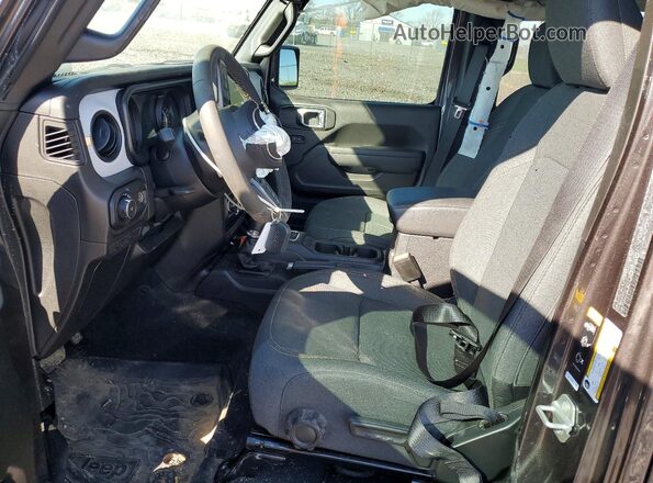 1C4PJXDN3SW637250 2025 JEEP WRANGLER Gray წინა სალონის ხედი