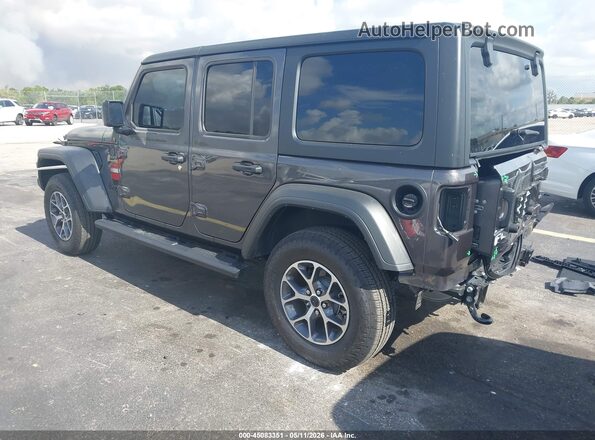 1C4PJXDN4SW542132 2025 JEEP WRANGLER Серый Задняя левая четверть