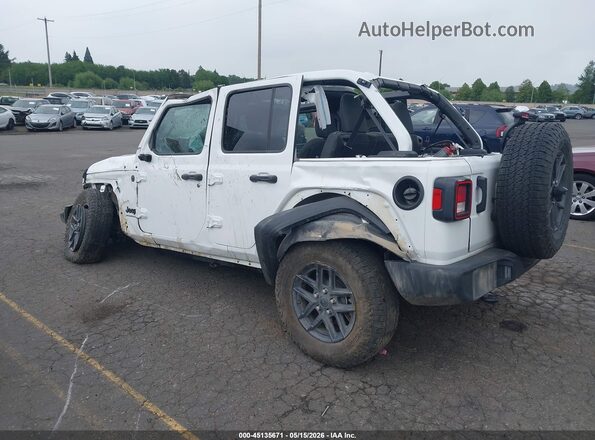 1C4PJXDN4SW564485 2025 JEEP WRANGLER White უკანა მარცხენა